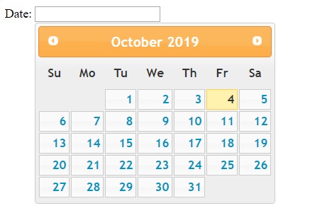 Cara Menambahkan Tombol Reset di jQuery UI Datepicker