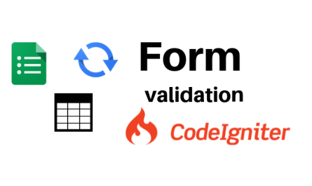 Form Validasi dengan CodeIgniter 3