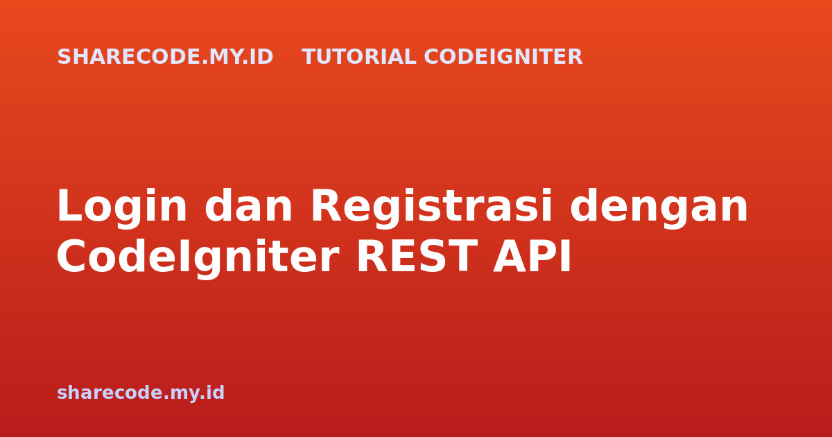 codeigniter-rest-api-login