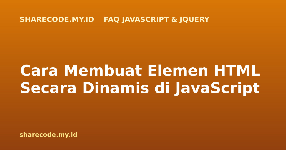 js-faq-buat-elemen