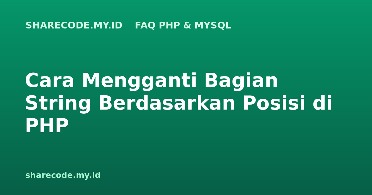 php-faq-substr-replace