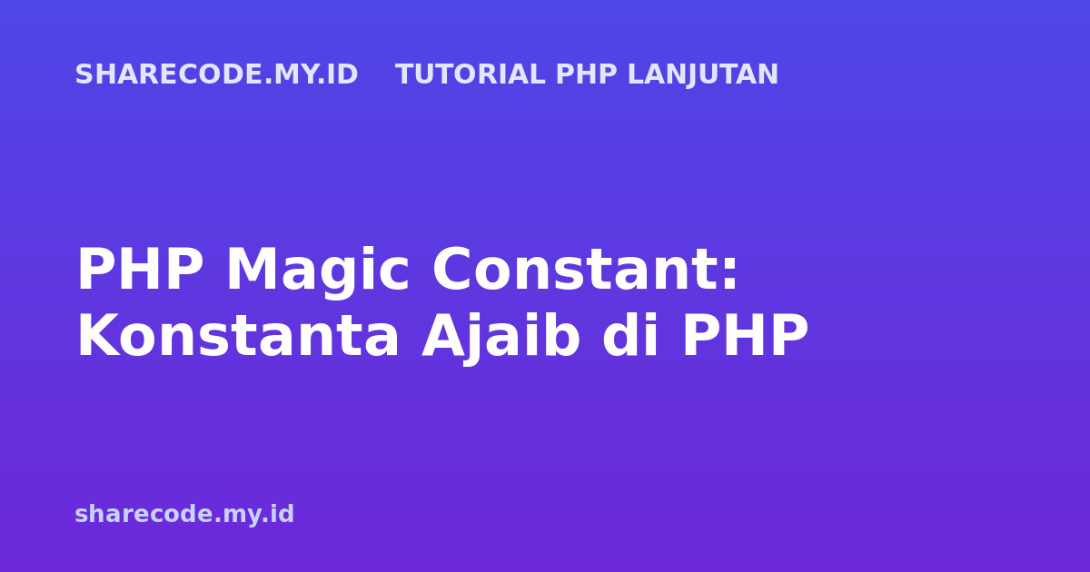 php-magic-constant