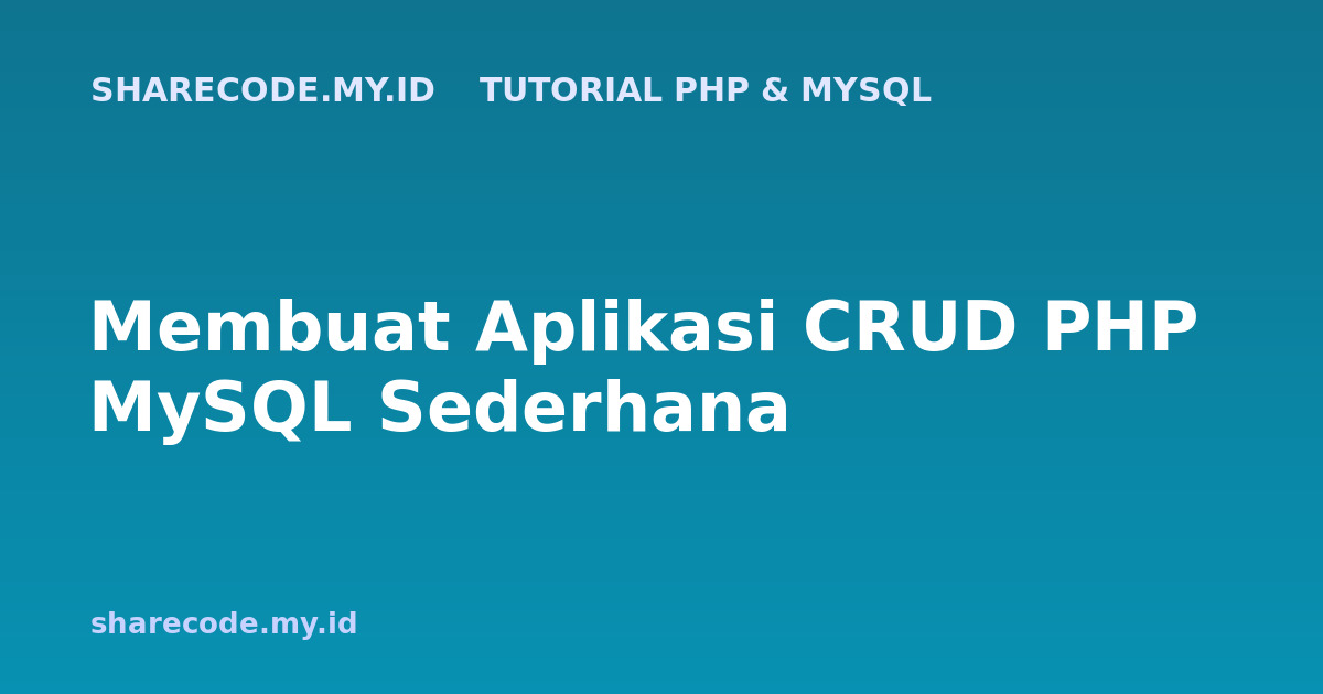php-mysql-crud
