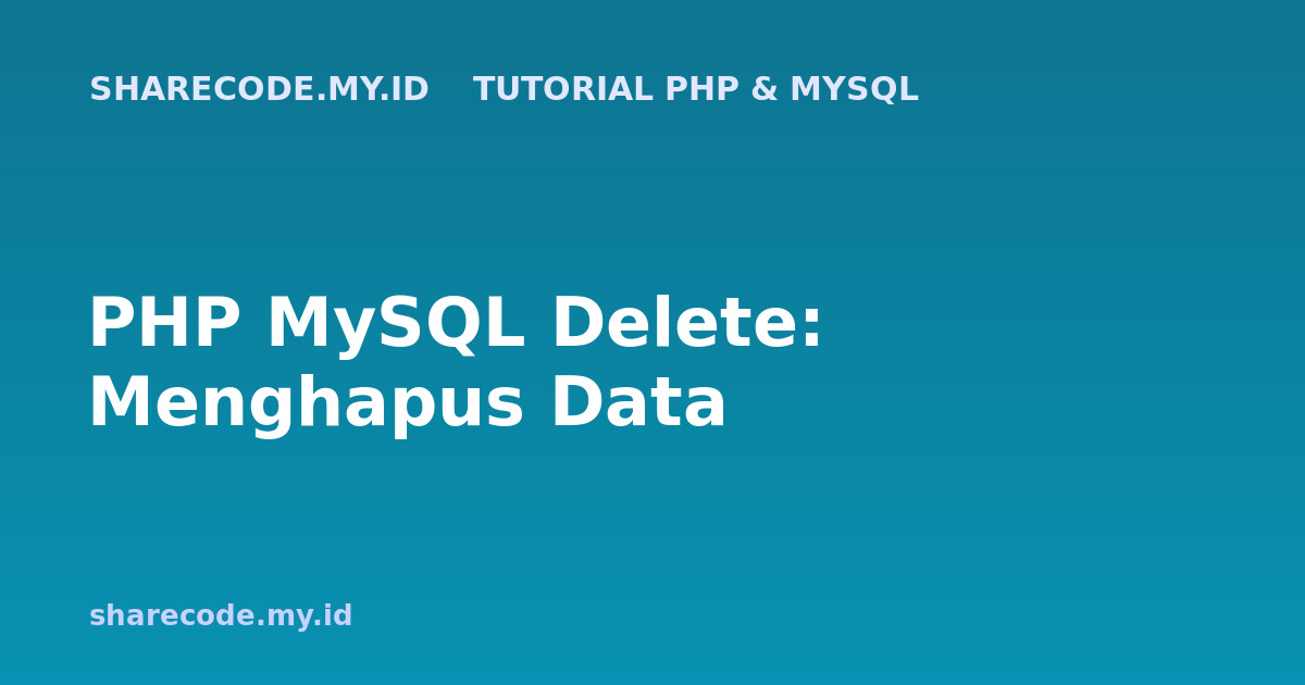 php-mysql-delete