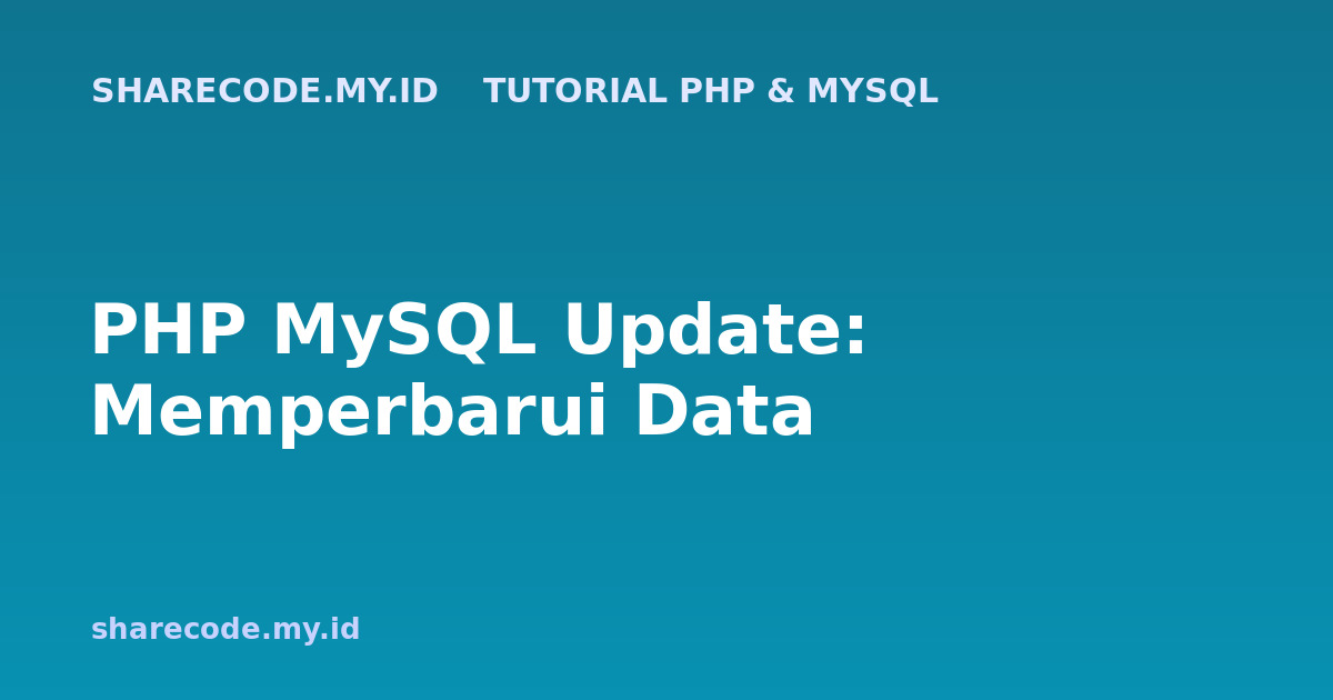 php-mysql-update