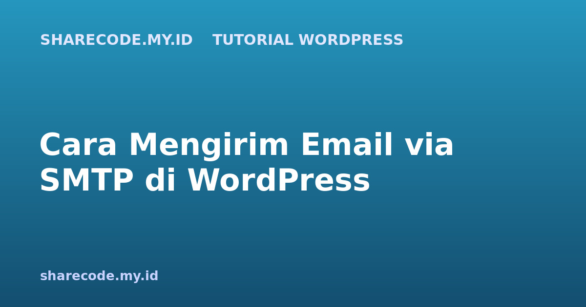 wordpress-smtp-email